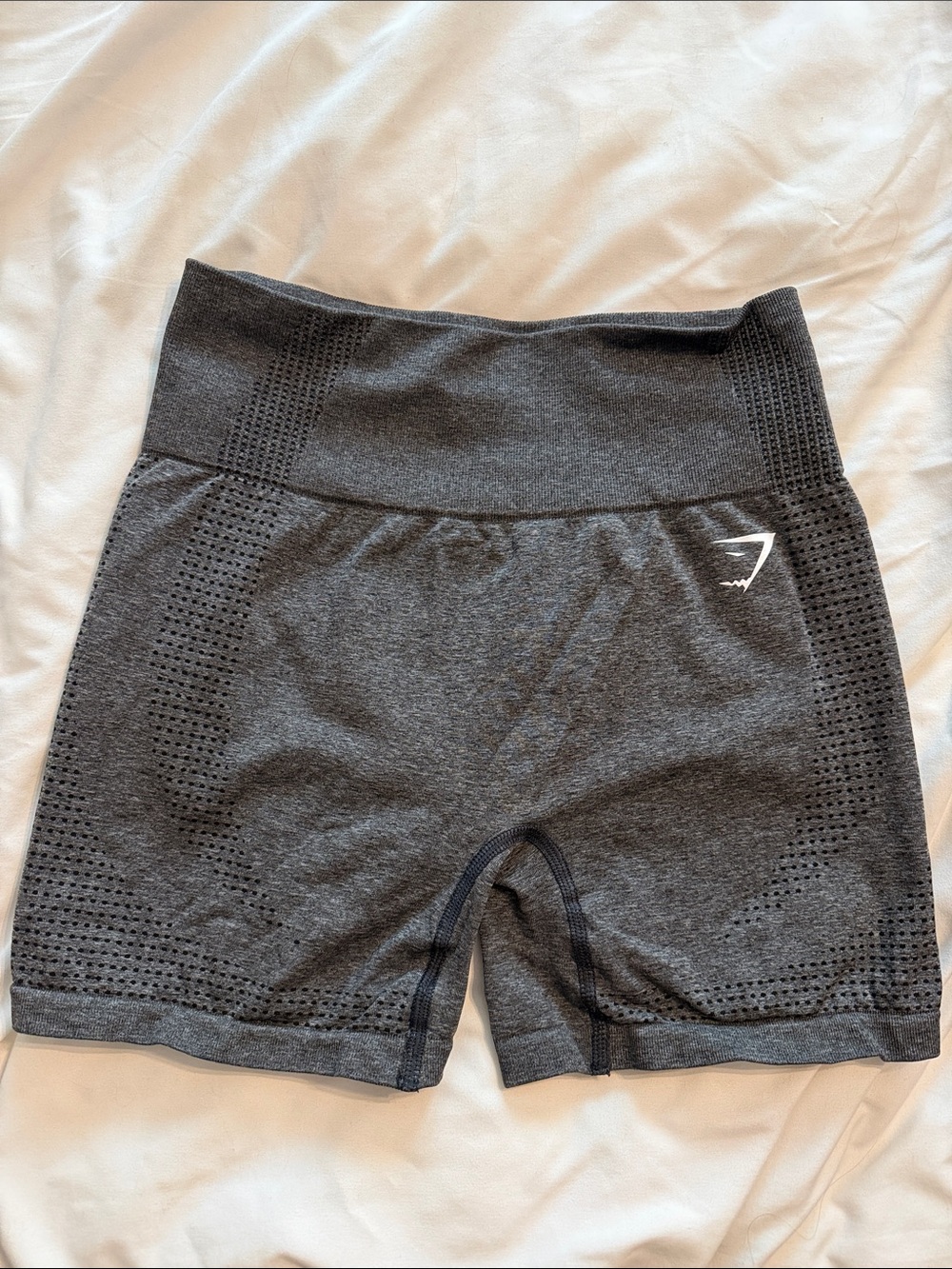 Gymshark Seamless High-Waist Bike Shorts - Charcoal
